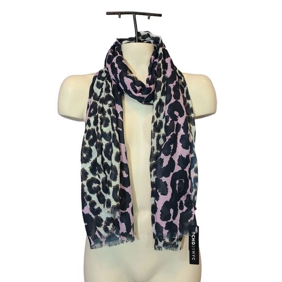 Echo 23 Animal-Print Wrap PEONY ONE SIZE - Picture 1 of 5